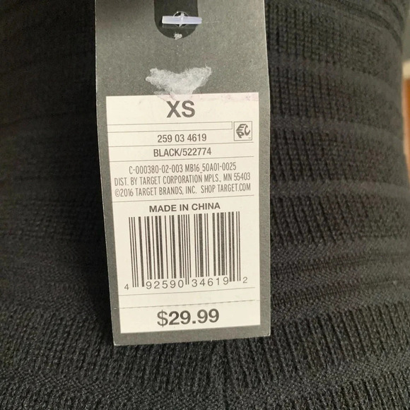 **NEW Mossimo Fit & Flare Knit Sweater Dress - Picture 7 of 8